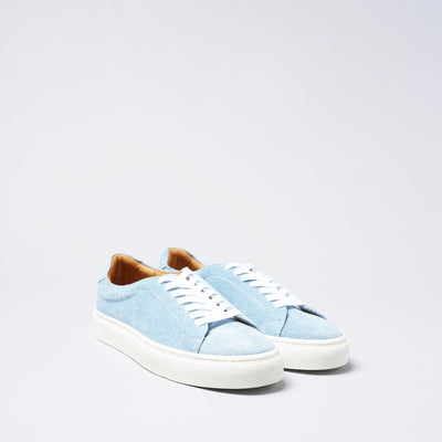 <TOSS> Chester Lace Up Leather Sneaker / Blue