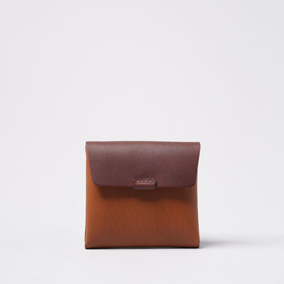 <URUKUST> Small Wallet / Dark Brown