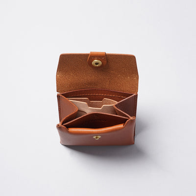 <URUKUST> Small Wallet / Dark Brown