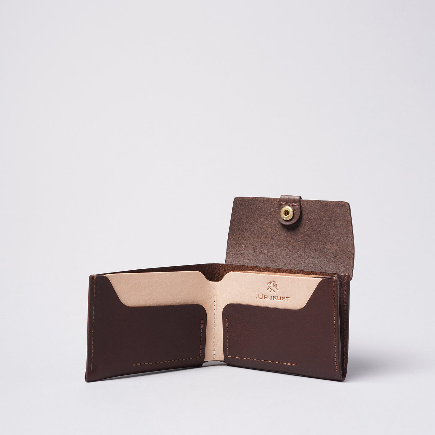 <URUKUST> Bifold Wallet / Dark Brown