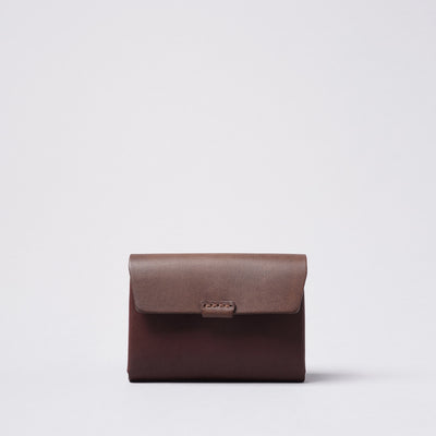 <URUKUST> Compact Wallet / Dark Brown