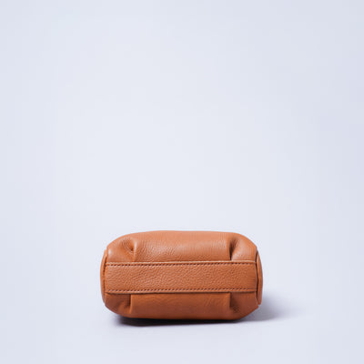 ＜キソラ＞口金タテショルダー/キャメル