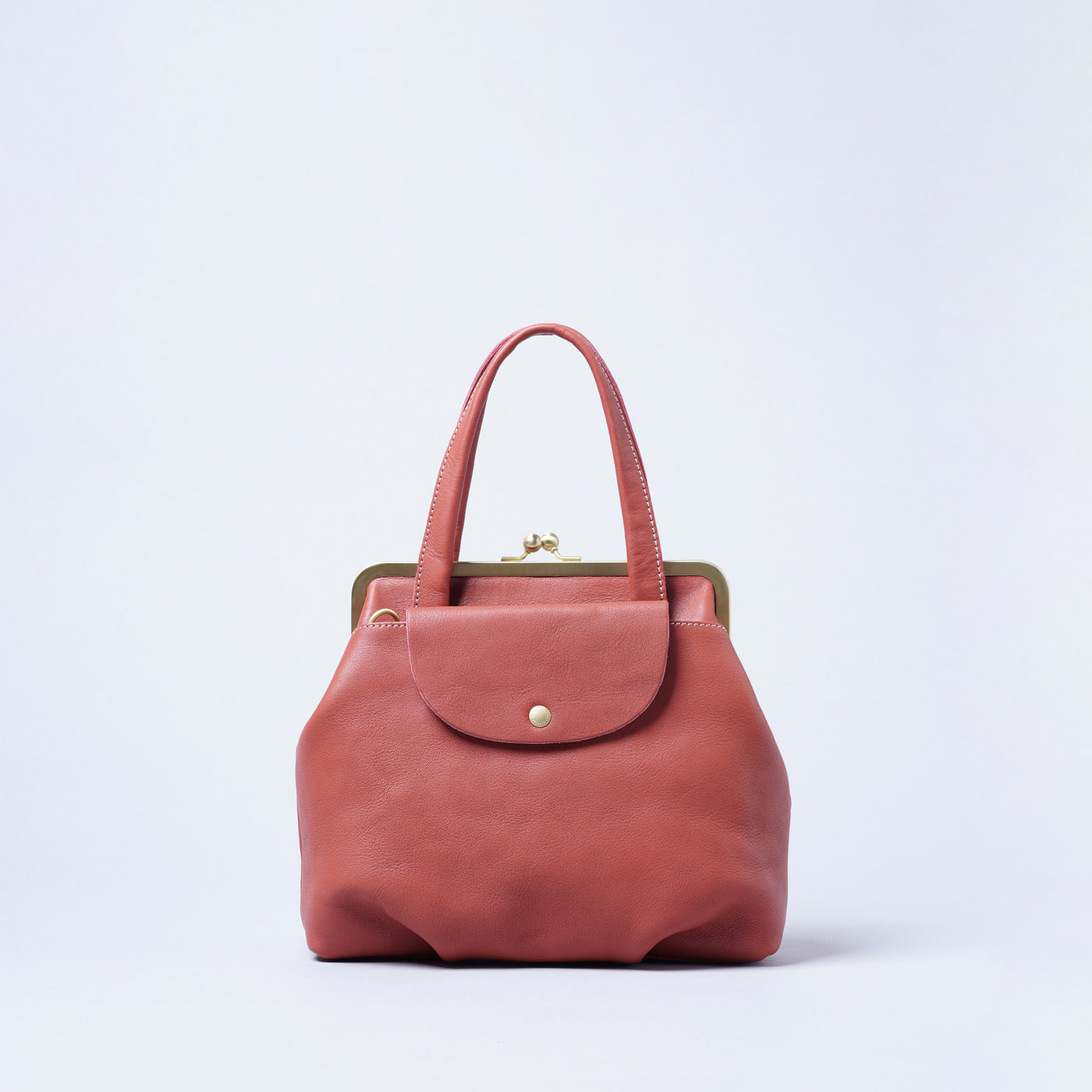 ＜キソラ＞トミー 口金ミニトート ショルダー/BLK (ブラック)