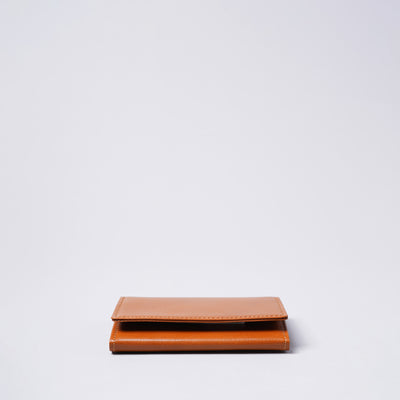 <mic> Business Card Holder with Gusset / Camel