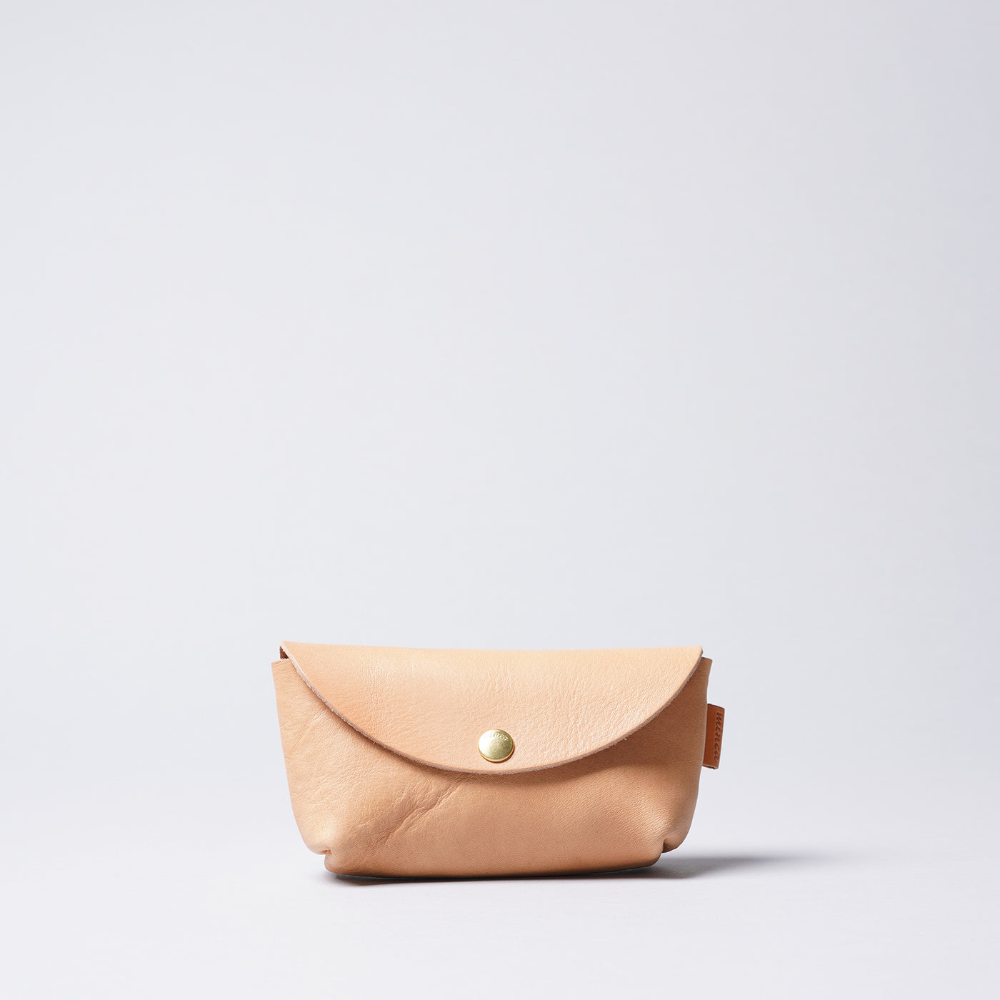 <minca> Leather Pouch 02/ S / Tan