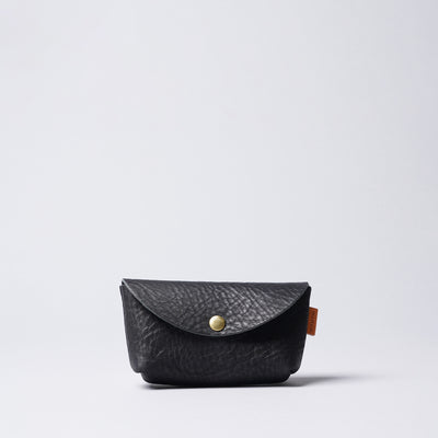 <minca> Leather Pouch 02/ S / Chocolate