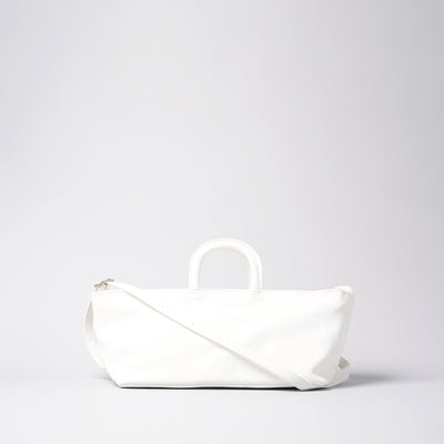 <numeri> Oblo Oblong Tote Bag / White