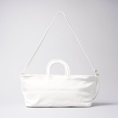 <numeri> Oblo Oblong Tote Bag / White