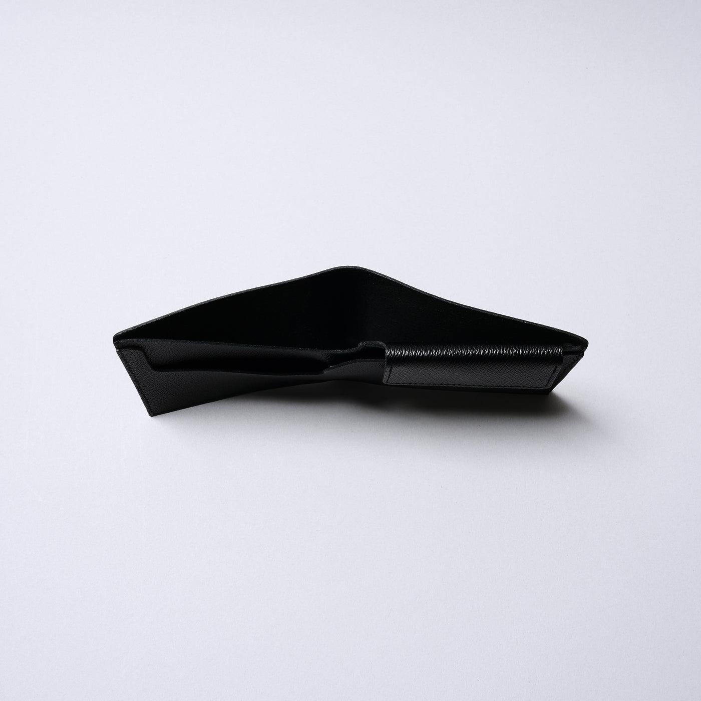 <sugata> Bi-fold Wallet / Compact / Black