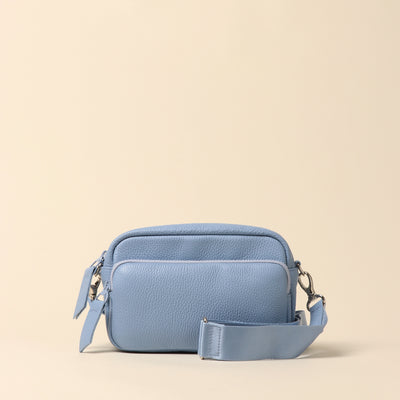 <itten-itten> Leather mini shoulder bag, pistachio