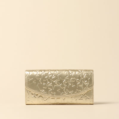<Coquette> Etoile long wallet/gold