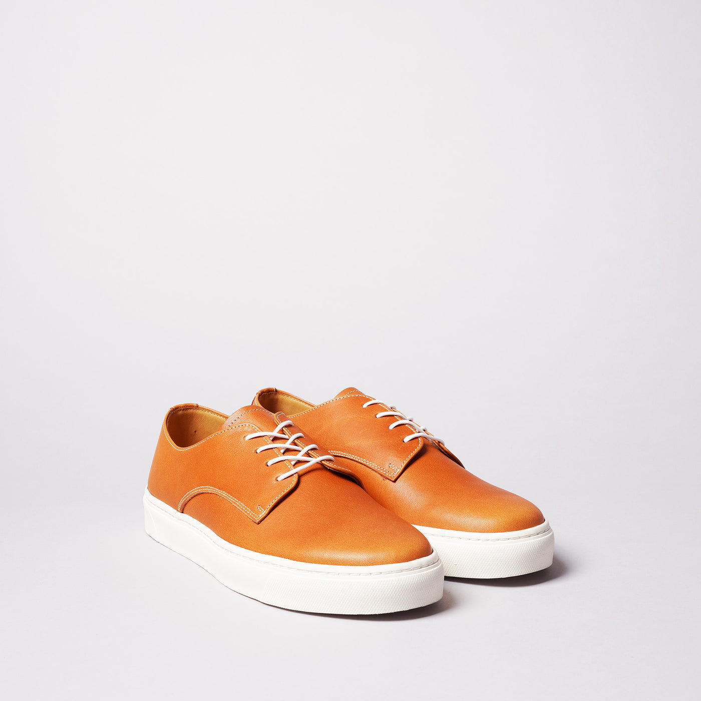 <TOSS> Bath Bath Lace-up Leather Sneaker Tochigi Tanned Leather / natural