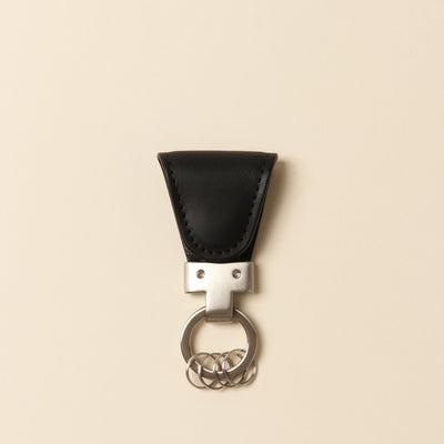 ＜VINTAGE REVIVAL PRODUCTIONS> Key clip oiled leather, blue