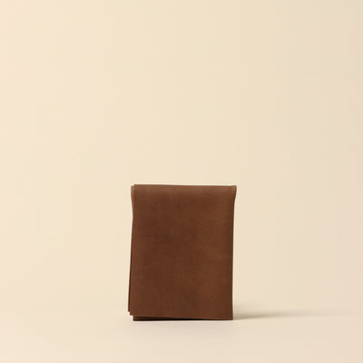 <Mojakawa> kumi L minimal wallet / brown
